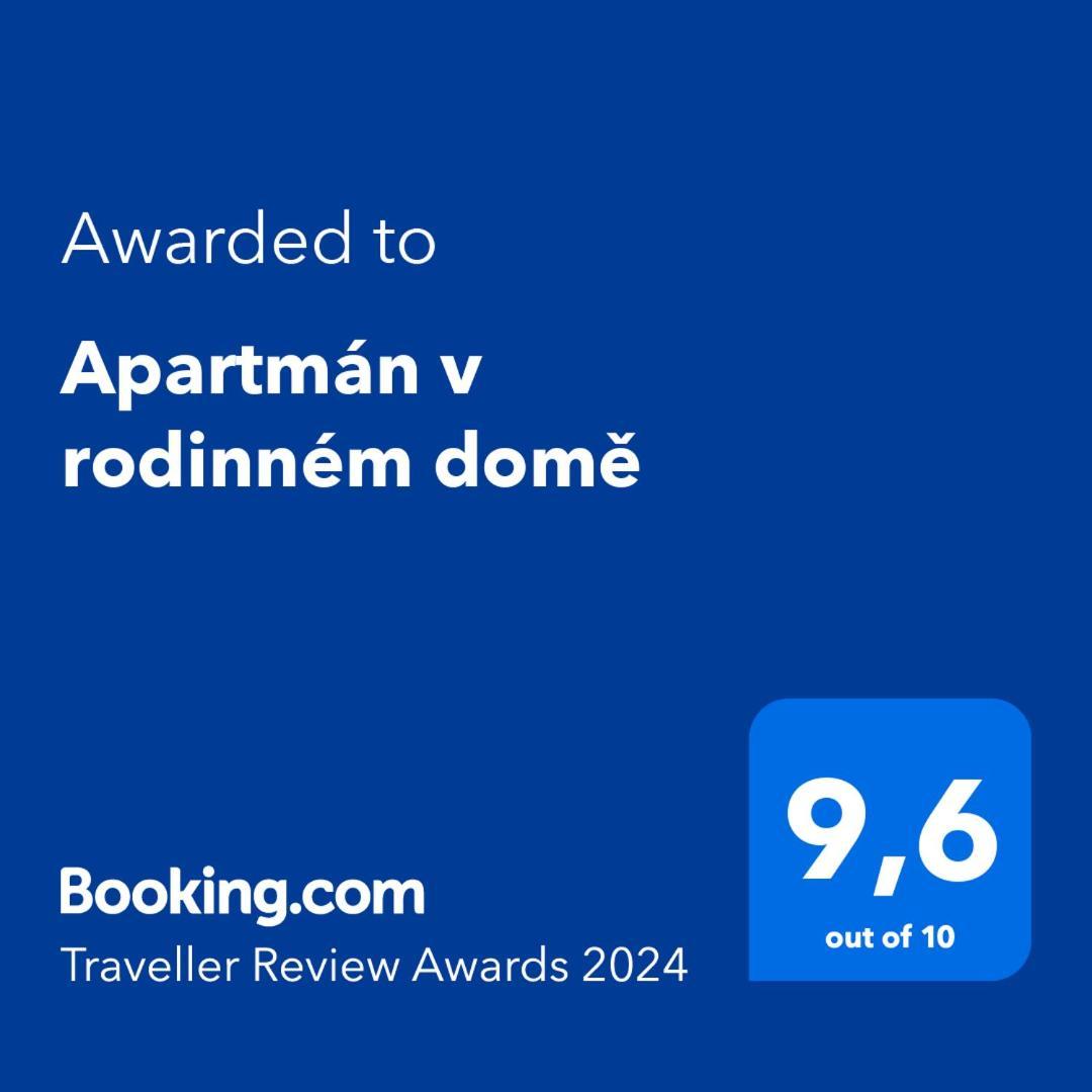 Apartman V Rodinnem Dome Jaroměř Buitenkant foto
